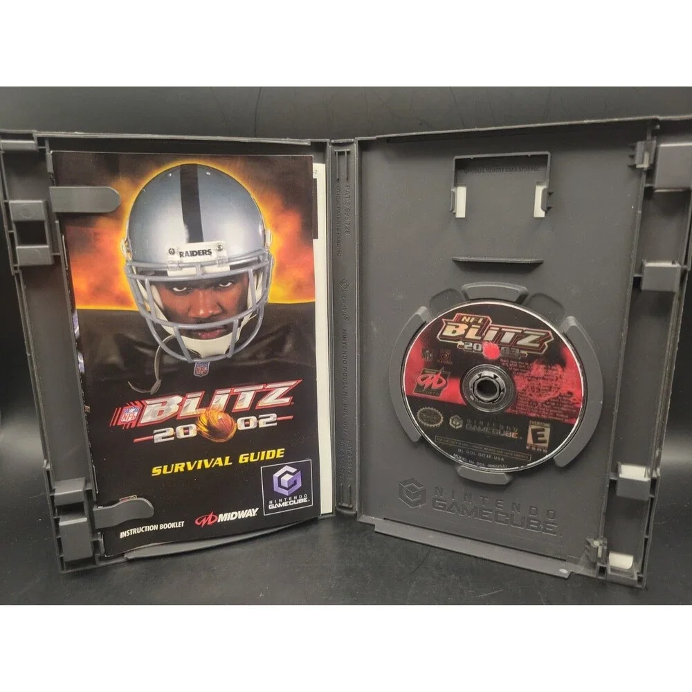 NFL Blitz 2002 (Nintendo GameCube, 2001) CIB Tested & Works